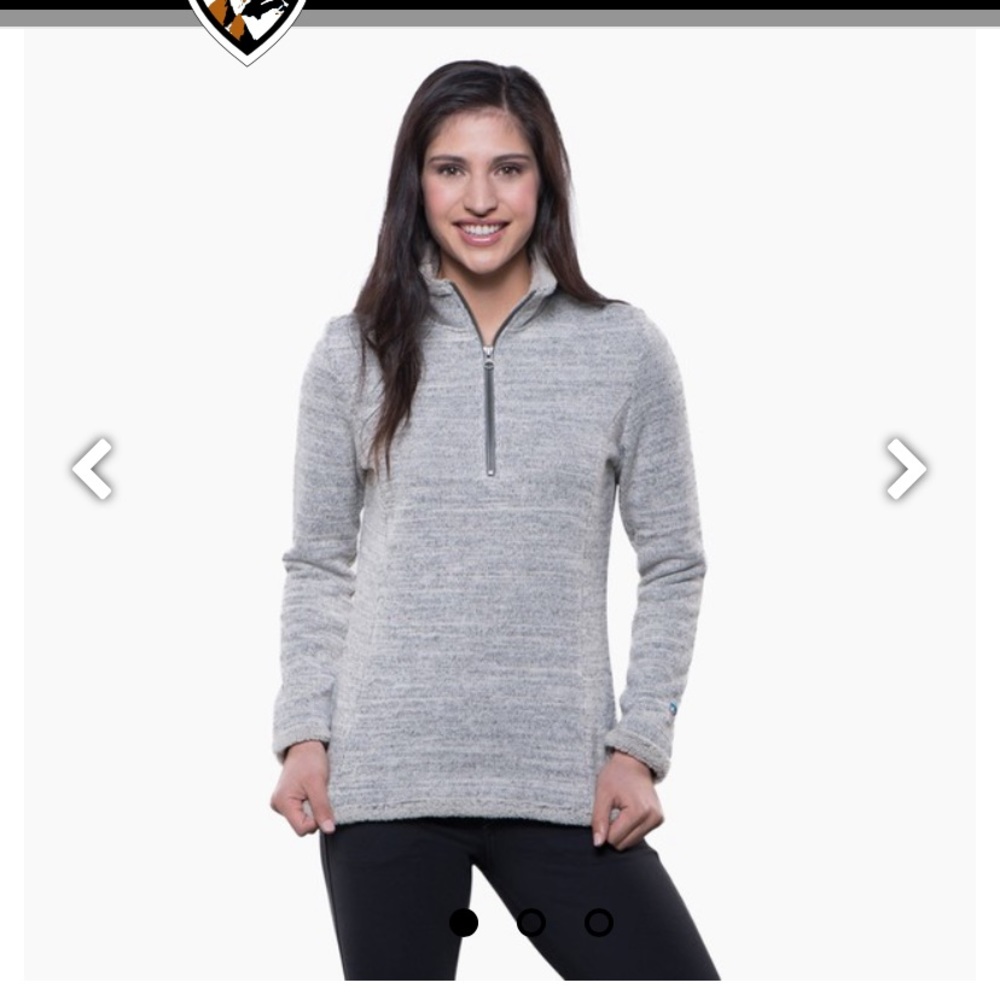 Kuhl Alska 1/4 zip sweater